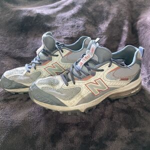 New Balance All Terrain Running Shoes 812 Womens Size 10.5 Grey Orange Sneaker